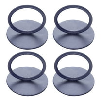 unbranded 4 Pcs Door Handle Round Handle Geometric Handle Cabinet Handle 5X5X4.5CM Blue