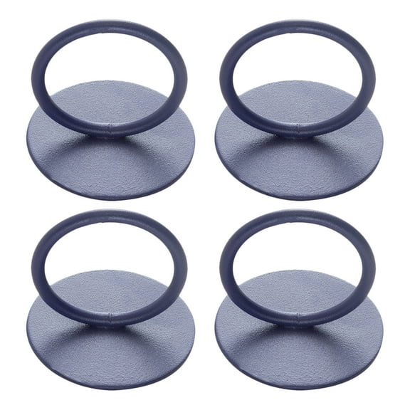 unbranded 4 Pcs Door Handle Round Handle Geometric Handle Cabinet Handle 5X5X4.5CM Blue