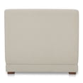 thumbnail image 4 of Moe's Home Collection Fraser Slipper Chair Fabric White, 4 of 7