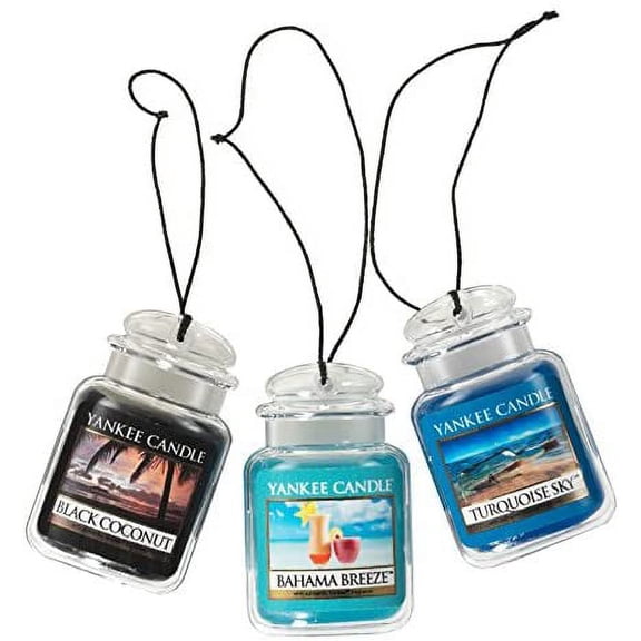 Yankee Candle 1537093 Hanging Car Jar Ultimate Air Fresheners 3-Pack