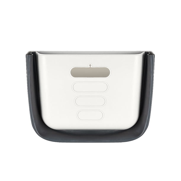 Kearding Cubo de basura Cubo colgante Cubo de basura multifuncional para el hogar Limpieza de cocina para colección Cocina o restaurante Organizadores de utensilios de cocina blanco 27.8*20*14cm