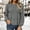 A24 Gray, variant on Xdegoge Women's Long Sleeve Peplum Blouse Crewneck Smocked Tiered Babydoll Shirts Casual Flowy Tunic Tops Cute Fall Clothing