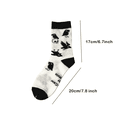 thumbnail image 3 of Cute Crew Crow Raven Socks Fun Novelty Animal Socks for Men Women Gift Cotton, 3 of 4