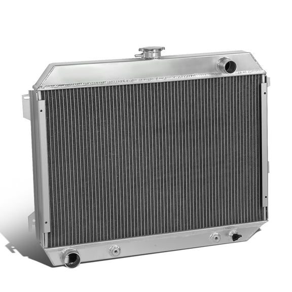 DNA Motoring RA-CHARGER66-3 For 1968 to 1974 Dodge Charger/Challenger Full Aluminum 3-Row Racing Radiator