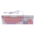 thumbnail image 1 of Teclado mecánico de teclas, teclado mecánico Teclado mecánico para juegos de 104 teclas Teclado mecánico muy recomendado, 1 of 8