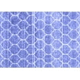 thumbnail image 1 of Ahgly Company Machine Washable Indoor Rectangle Abstract Blue Contemporary Area Rugs, 2' x 3', 1 of 4