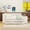 White, variant on Full Size Daybed with Storage Shelves,Drawers,Trundle,Charging Station,LED Light,Desk and Cabinet,White