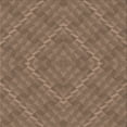 thumbnail image 1 of Ahgly Company Indoor Square Patterned Sepia Brown Area Rugs, 7' Square, 1 of 6