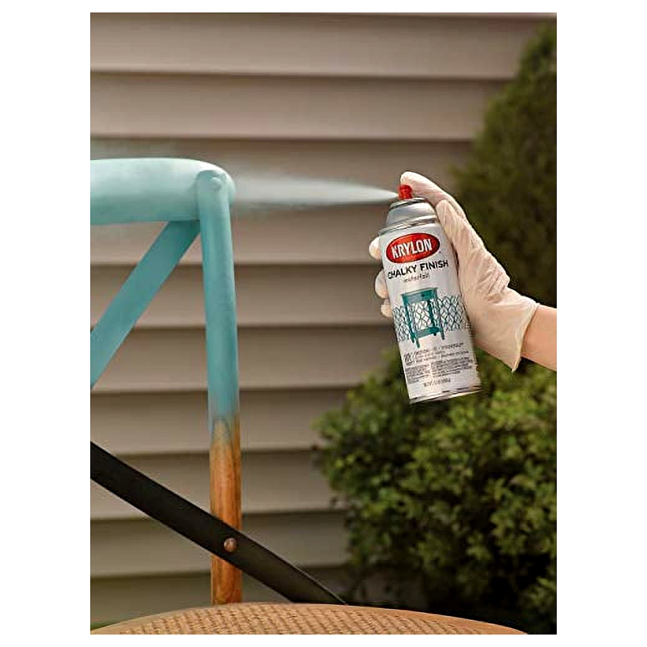 Chalky Finish Aerosol Spray Paint 12oz-Tidal Blue
