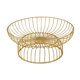 thumbnail image 3 of Cesta de fruta de alambre de hierro, recipiente para servir con estilo creativo moderno, resistente, centro de mesa, frutero para sala de 30 centimetros Sunnimix canasta de frutas, 3 of 8