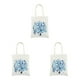thumbnail image 2 of Wosthever Bolsa de lona, ​​bolso de mano para pintar, bolsa de compras, mano de obra fina, accesorios duraderos para mujer, accesorio DIY Type1 NO1, 2 of 6