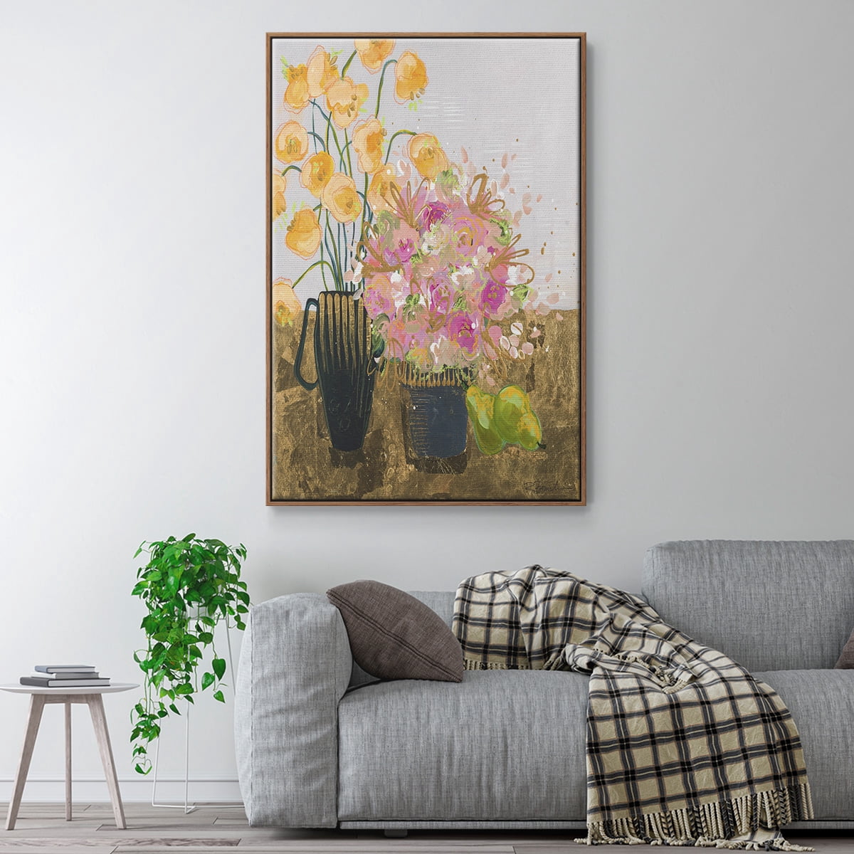 Not So Still Life Framed Premium Gallery Wrapped Canvas - Ready to Hang