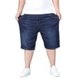 thumbnail image 3 of Men’s Large Size Denim Shorts Cotton Vintage Outdoor Casual Daily Jeans, 3 of 9