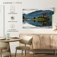 thumbnail image 5 of Elephant Stock Scottish Eilean Donan Castle Wall Art - Horizontal Canvas Wall Art - Living Room Wall Decor - Architecture Canvas - Green And Brown Decor - 51" x 34", 5 of 8