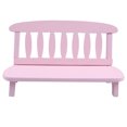 thumbnail image 1 of Milisten Mini Wooden Settee Model Creative Photo Props Vintage Room Layout Adorable Home Chair Ornament (Pink), 1 of 5
