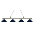 thumbnail image 1 of Z-Lite Riviera 4 Light Island Billiard Light in Antique Silver, 1 of 1