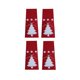 thumbnail image 1 of Bolsa de vajilla Bewildely 4 unids/set Árbol de Navidad Rojo, 1 of 6