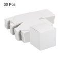 thumbnail image 3 of Paper Cardboard Boxes Gift Paper Box White 2.8x2.8x2.8 Inch for Gift Wrap 30Pcs, 3 of 5