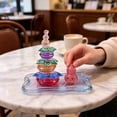 thumbnail image 6 of Colorful Home Decor Decorative Tray for Jewelry Keys Small Trinkets 9X4 Inch Adorable Rabbit Cherry Blossom Table Accent Great Gift, 6 of 7