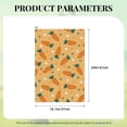 thumbnail image 4 of Kdxio Love Carrot Pattern Golf Towel (24" X 16") with Carabiner Clip - The Convenient Golf Cleaning Towel, 4 of 8