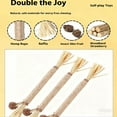 thumbnail image 3 of Crazyview Purriq Natural Silvervine Dental Sticks, Interactive Chew Sticks for Cats, Scratch and Bite Resistant for Dental Care Teeth Cleaning, 3 of 7