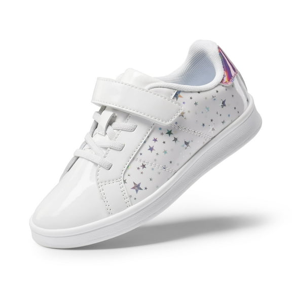 Dream Pairs Girls Sneakers Toddler Little Kids Tennis School Walking Shoes SDFS2210K WHITE Size 5T
