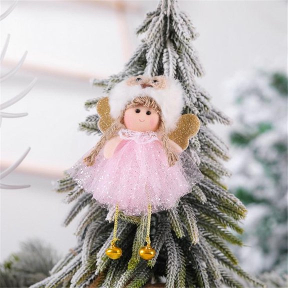 Vikakiooze 2022 Christmas Decorations Angel Girl Love Pendant Creative Ornament Tree Pendant Christmas Decorations