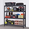 thumbnail image 4 of Cat® Heavy Duty Shelving - 77" x 24" x 72" - 8000 lbs Capacity - Black (10 Pack), 4 of 4