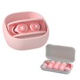 thumbnail image 1 of Hweilai 1 pink noise-cancelling earplugs, 1 of 5