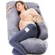 thumbnail image 1 of Almohadas para Embarazo, Almohada de Maternidad de Cuerpo Completo en Forma de U con Funda Extraíble - Soporte para Espalda, Piernas, Vientre, Caderas para Mujeres Embarazadas, Embarazo de 57 Pul, 1 of 5
