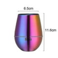 thumbnail image 2 of 2 Pack Stainless Steel Stemless Wine Glasses, Insulated Travel Tumbler for CampingSymphony, 2 of 5