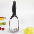 thumbnail image 4 of Presse-purée en Acier Inoxydable pour Pommes de Terre, Riz, Légumes, Fruits, Ail, Presse à Écraser pour Aliments, 4 of 10