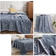 thumbnail image 4 of Apmemiss Clearance Gray Washed Cottons Summer Quilt Soft Cutis-Friendly Air-Conditioning Quilt Concise Solid-Color Lightweight Student Quilt, 4 of 6