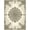 Brown And Sage Green, Pattern 12, variant on ODIKA Entry Way Faded Symmetrical Radiating Classroom Farmhouse Entryway for Home Office, Gaming Room, Under Desk, Non-Slip Chair-Friendly