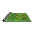thumbnail image 2 of Ahgly Company Indoor Rectangle Abstract Green Modern Area Rugs, 5' x 8', 2 of 4