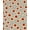 Orange, Pattern 1, variant on ODIKA 6'x9' Machine Washable Non-Slip Area Rug, Harvest Argyle Patchwork Striped Pumpkin Festival Motifs High Traffic Rug, Orange, 512407