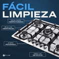 thumbnail image 2 of Parrilla de Gas Empotrable FLINE Lund 5 Acero Inoxidable 5 Quemadores, 2 of 5
