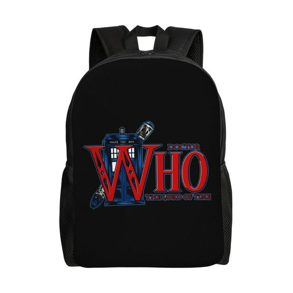 Doctor Who Backpack Casual Daypack Backpacks Large Capacity Shoulder Backpack For Outdoor Travel