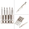 thumbnail image 1 of 5pcs 50mm 1/4 "Hex Delta Destornillador Bits Δ1.8/Δ2.0/Δ2.3/Δ2.7/Δ3.0 Fuerte magnético para destornilladores eléctricos, destornilladores manuales, taladros inalámbricos Zhivalor WLJ-3540, 1 of 2