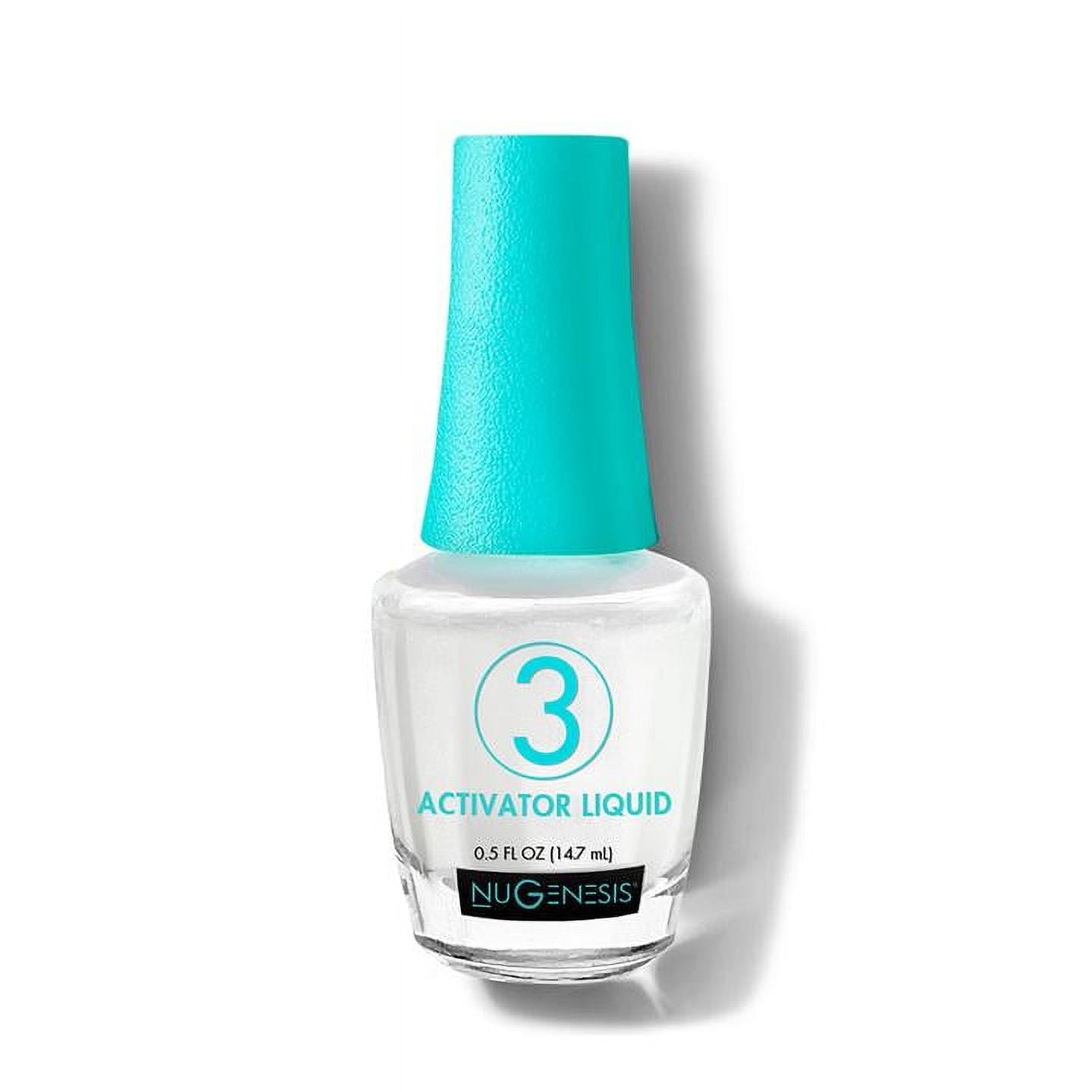 Nugenesis Liquid Dipping System (Set of 4) -  Base Coat, Activator, Finish Gel and Prep