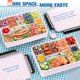 thumbnail image 4 of Caja para aperitivos TENDWARE con bolsa de hielo, 32 x 23 x 4 cm, 4 of 7