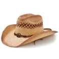 thumbnail image 2 of Stetson Big River Straw Raffia Hat, 2 of 5