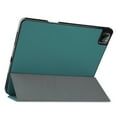 thumbnail image 6 of Decase for Apple iPad Pro 12.9-inch 6th 5th 4th 3rd Generation,Smart Leather Folio Kickstand Case Shockproof Rubber Cover with Pen Holder for iPad 12.9" 2022/2021/2020/2018,Darkgreen, 6 of 8