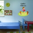 thumbnail image 3 of Personalized Name Day Care Wall Decal Teacher telling Story to her Students Daycare Wall Decal for Care Taker Cute Themed Room Decal - Size: 16 In x 20 In, 3 of 5