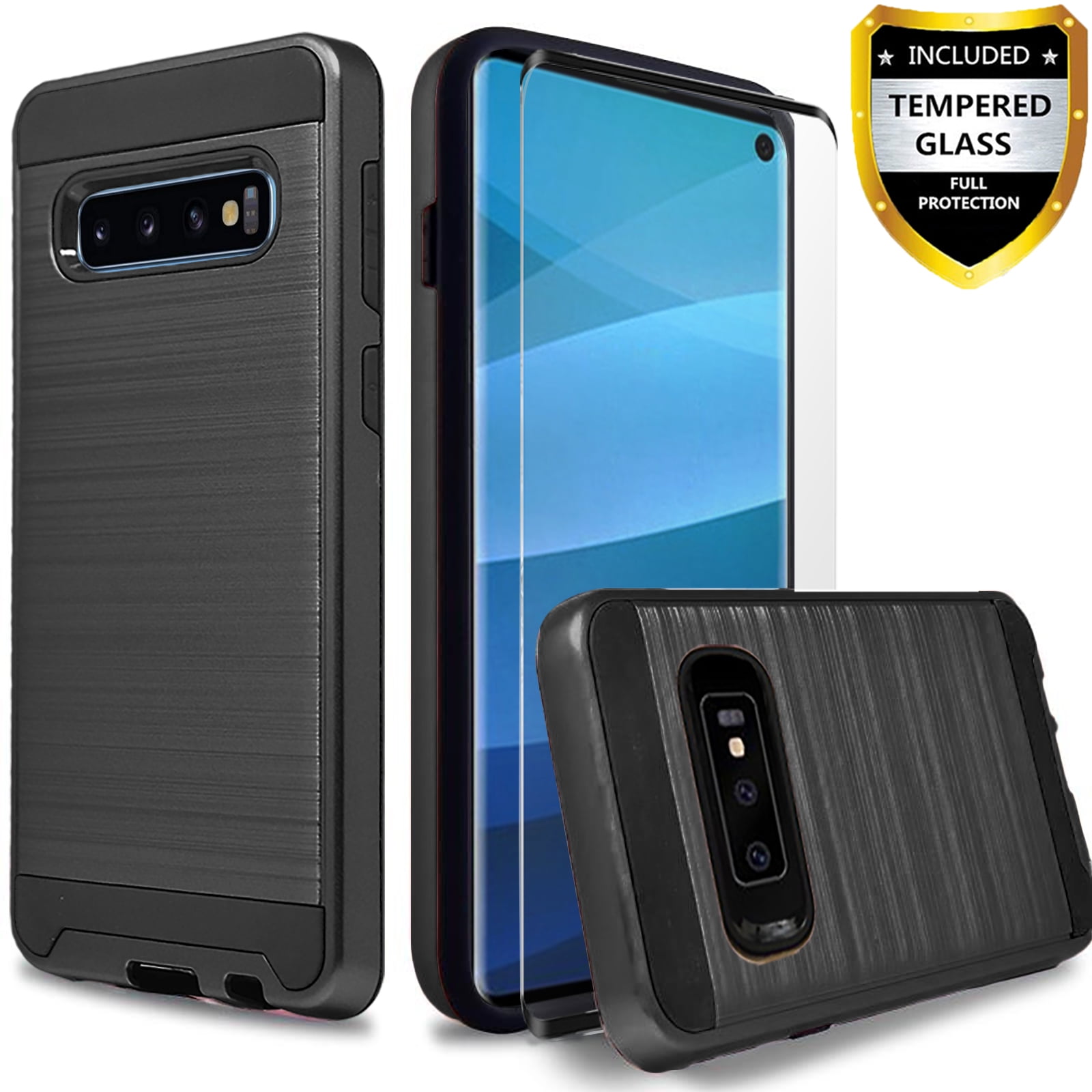 Samsung Galaxy S10e Case, 2Piece Style Hybrid Shockproof Hard Case