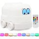 thumbnail image 1 of Luz nocturna para niños, linda luz nocturna de silicona con forma de camión de bomberos con control remoto, recargable por USB y portátil, cambia de color, para bebés y niños, regalo de guardería para, 1 of 5