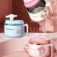 thumbnail image 2 of Sanrio-fiambrera Hellokittys My Melody Cinnamoroll Kawaii Vartoon para niños, Bento Boxs, tazón de Ramen de dibujos animados para niñas, escuela y oficina xuanjing  unisex, 2 of 2