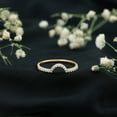 thumbnail image 3 of Rosec Jewels Certified Moissanite U Curved Enhancer for Engagement Ring - D-VS1 Quality, 10K Yellow Gold, US 12.50, 3 of 7