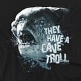 thumbnail image 2 of Lord of The Rings Cave Troll Women's T Shirt, Black, Medium, 2 of 6