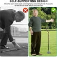 thumbnail image 3 of Heavy Duty Rubber Cane Tip - 6 Support Feet, 3/4 inch, Self Standing for Walking Canes & Sticks, 3 of 7